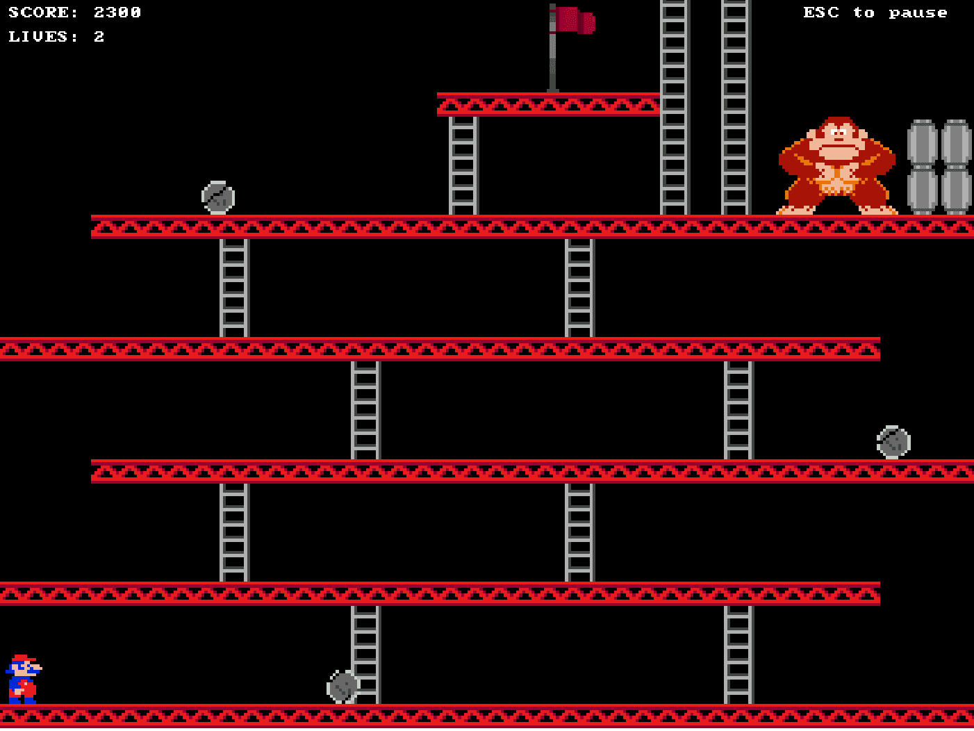 Donkey Kong • FPGA Game Development preview